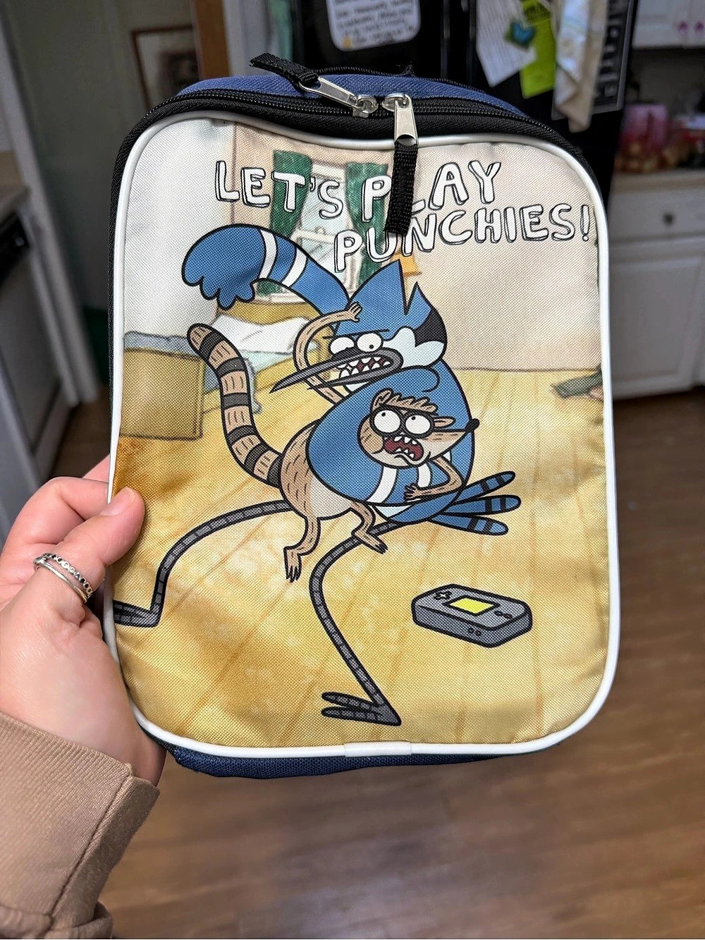 Cartoon Network Regular Show Let's Play Punches Insulated Lunch Kit Lunch Kit
